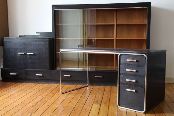 cabinet and writing desk